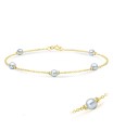 Lovely Pearls Silver Bracelet BRS-04